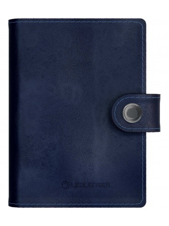 Billetera de cuero Lite Wallet 150 lumens (Classic Midnight Blue) Ledlenser